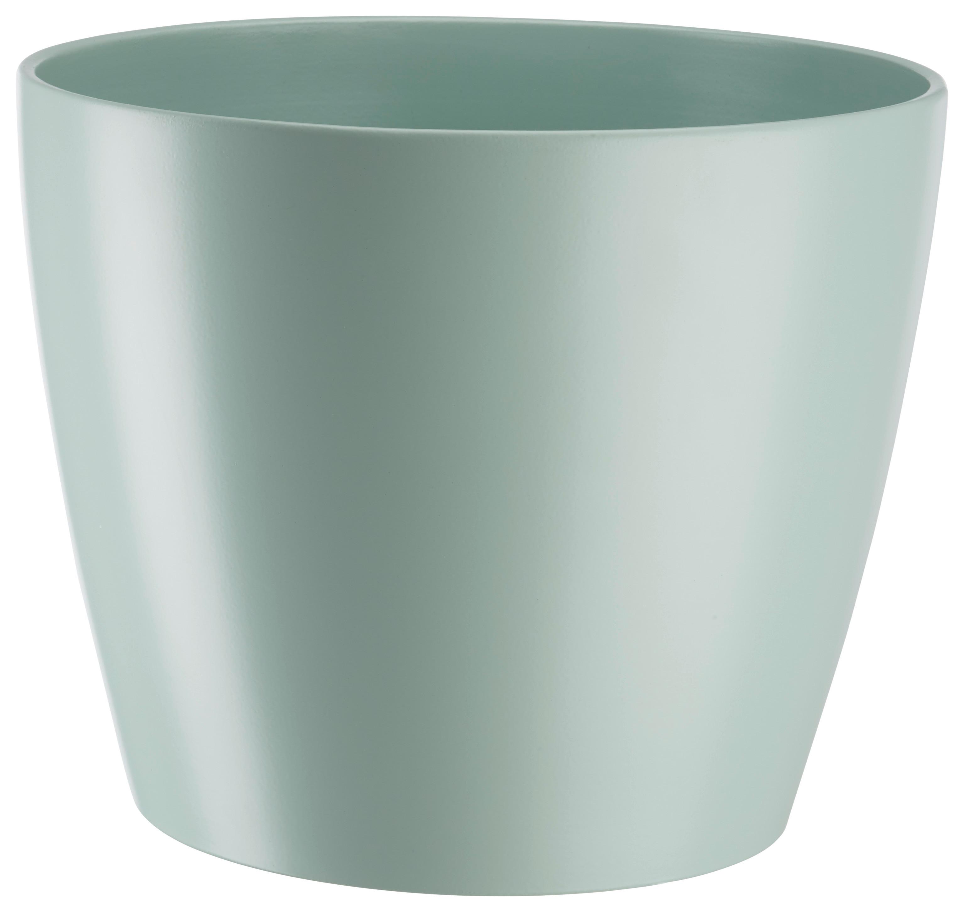 Übertopf Luisa in diversen Farben - Weiss/Schwarz, Modern, Keramik (12l) - Modern Living