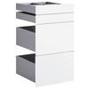LÅDSET UNIT -BASED- - vit, Modern, trämaterial (45,3/83/47cm) - Based