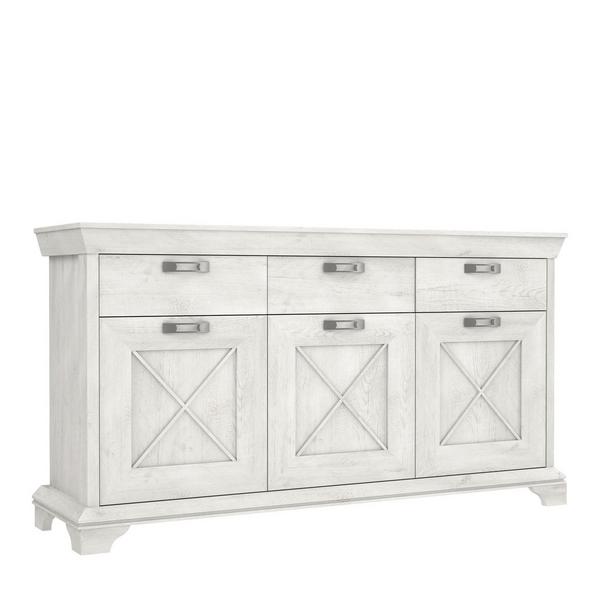 Kommode in Weiß/Pinienfarben ´KASHMIR´ online kaufen mömax