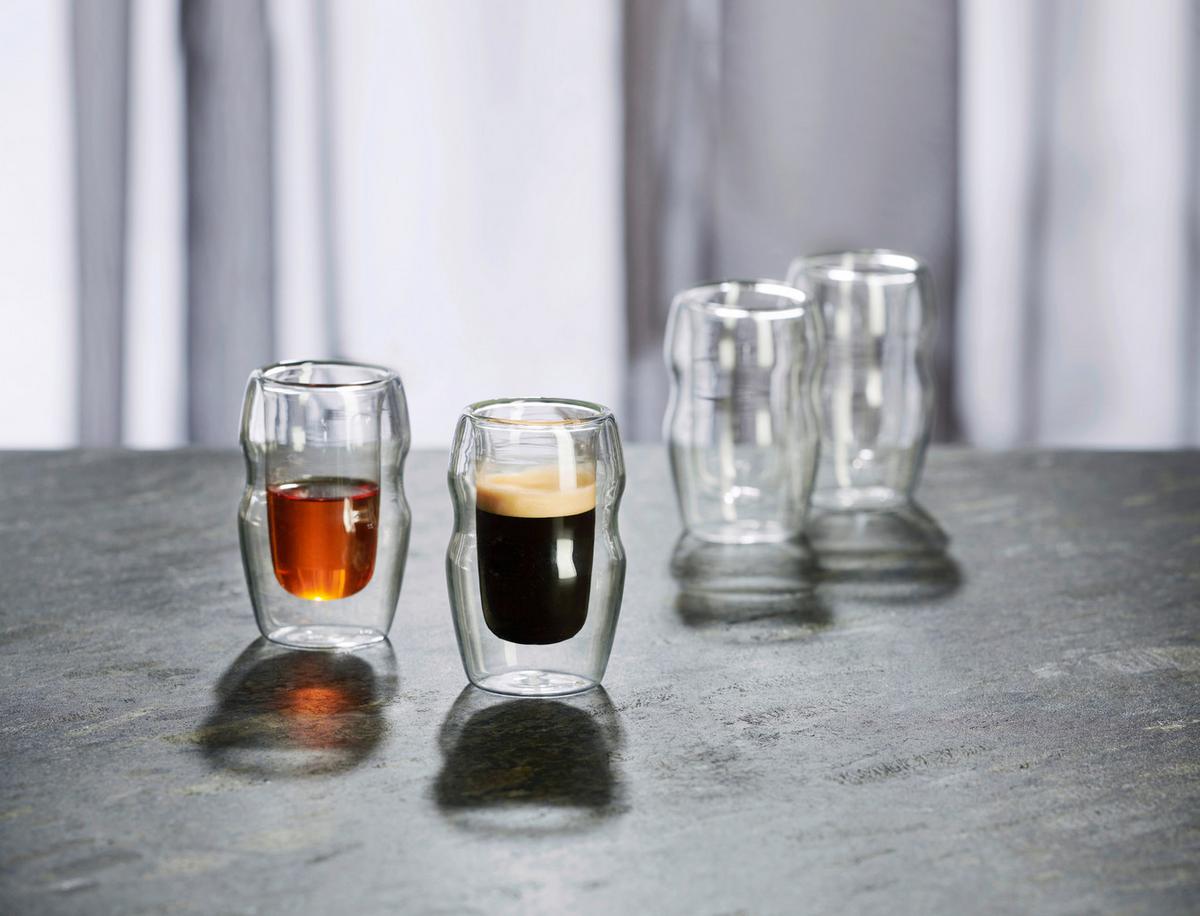 Schnapsglas Fusion ca.60 ml, 4 Stk. - Klar, MODERN, Glas - Premium Living
