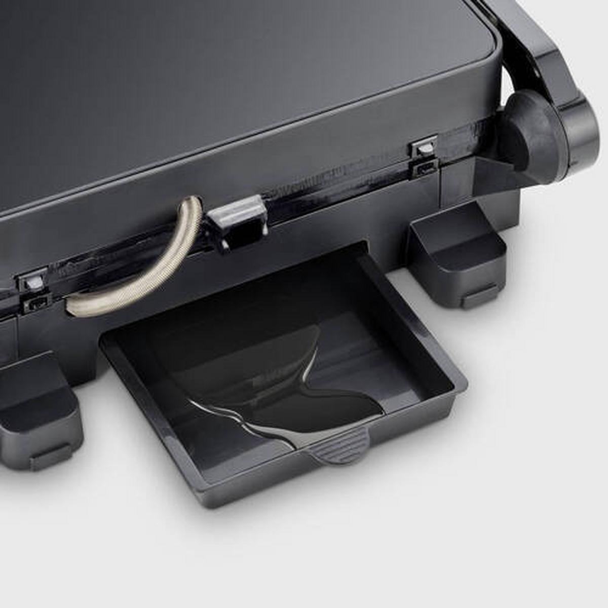 GRILL KONTAKTOWY KG 2398 - czarny, Basics, tworzywo sztuczne (32/13/35cm) - Severin