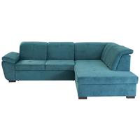 Kutna Garnitura Vince - plava/crna, Design, tekstil/plastika (280/202cm) - Modern Living