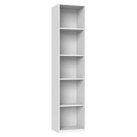 Polica New York B - bijela, Konvencionalno, drvni materijal (46/208/39cm) - Modern Living