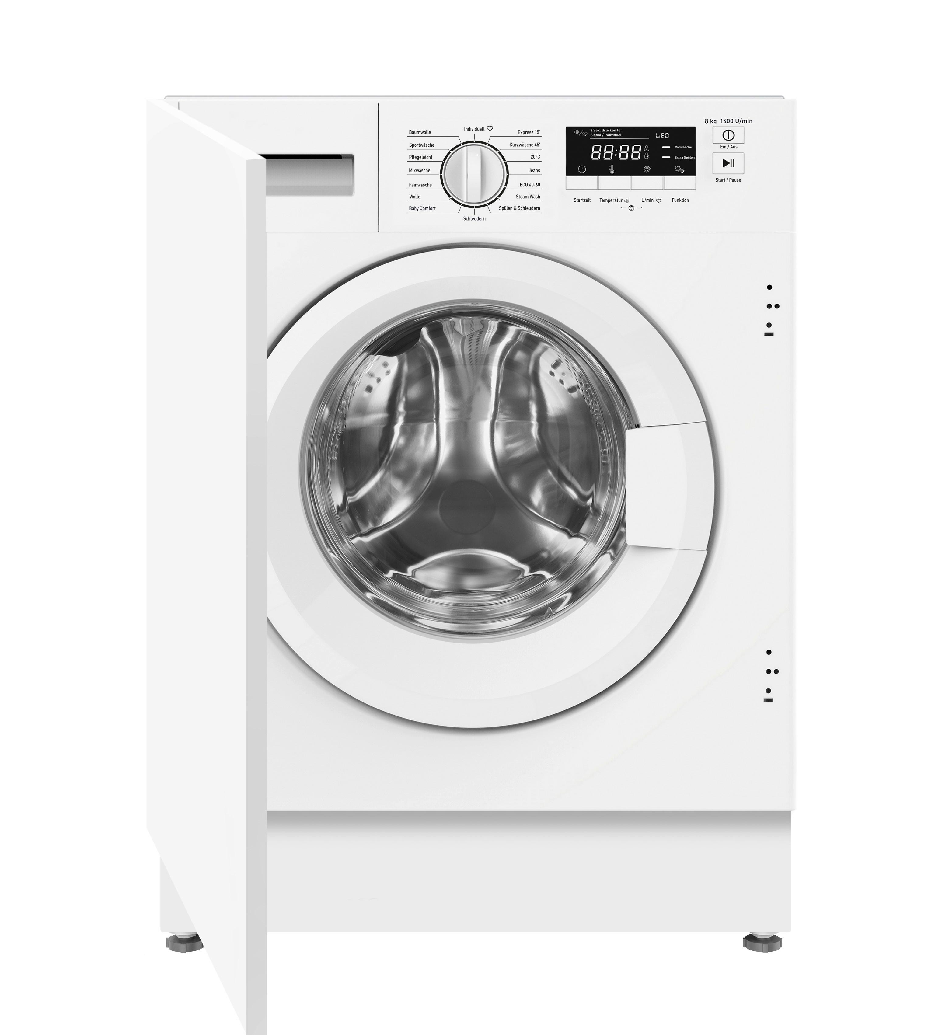 Einbauwaschmaschine EWA34660W - (59,5/82,5/54cm) - Amica