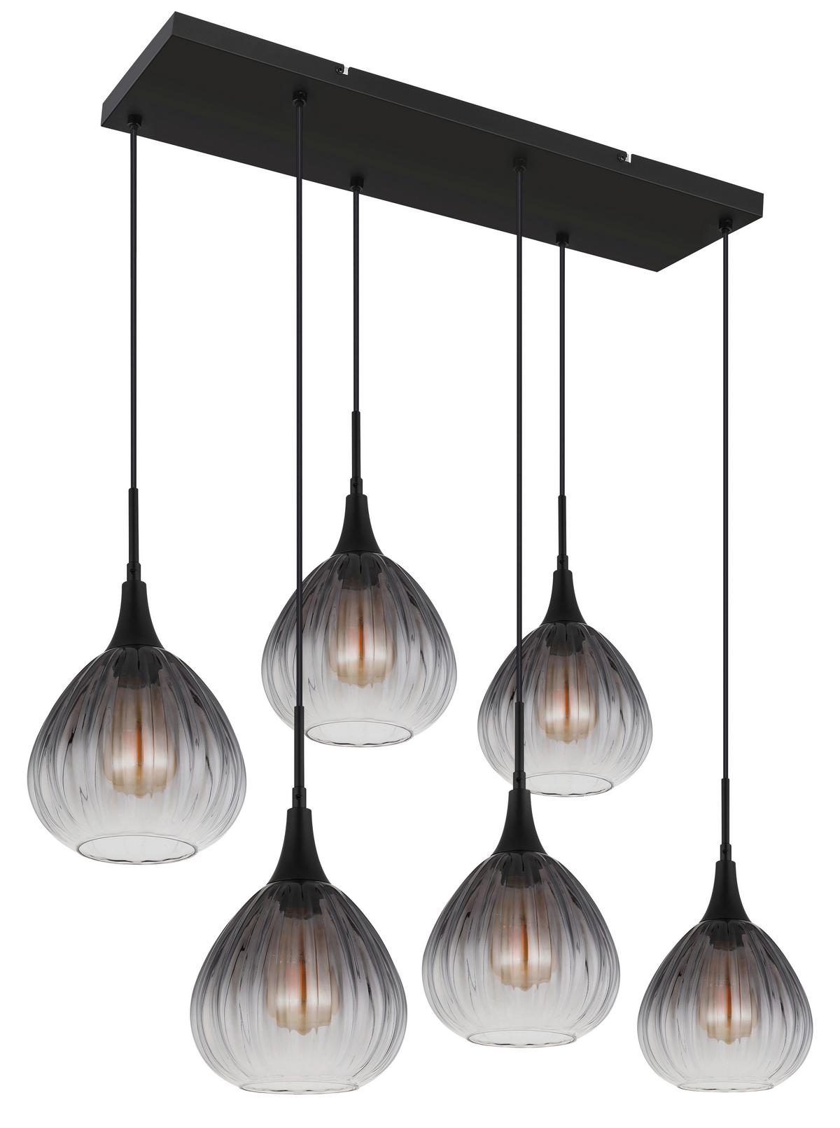 Viseča Svetilka 15887-6h Olsen - Design (90/40/120cm) - Globo