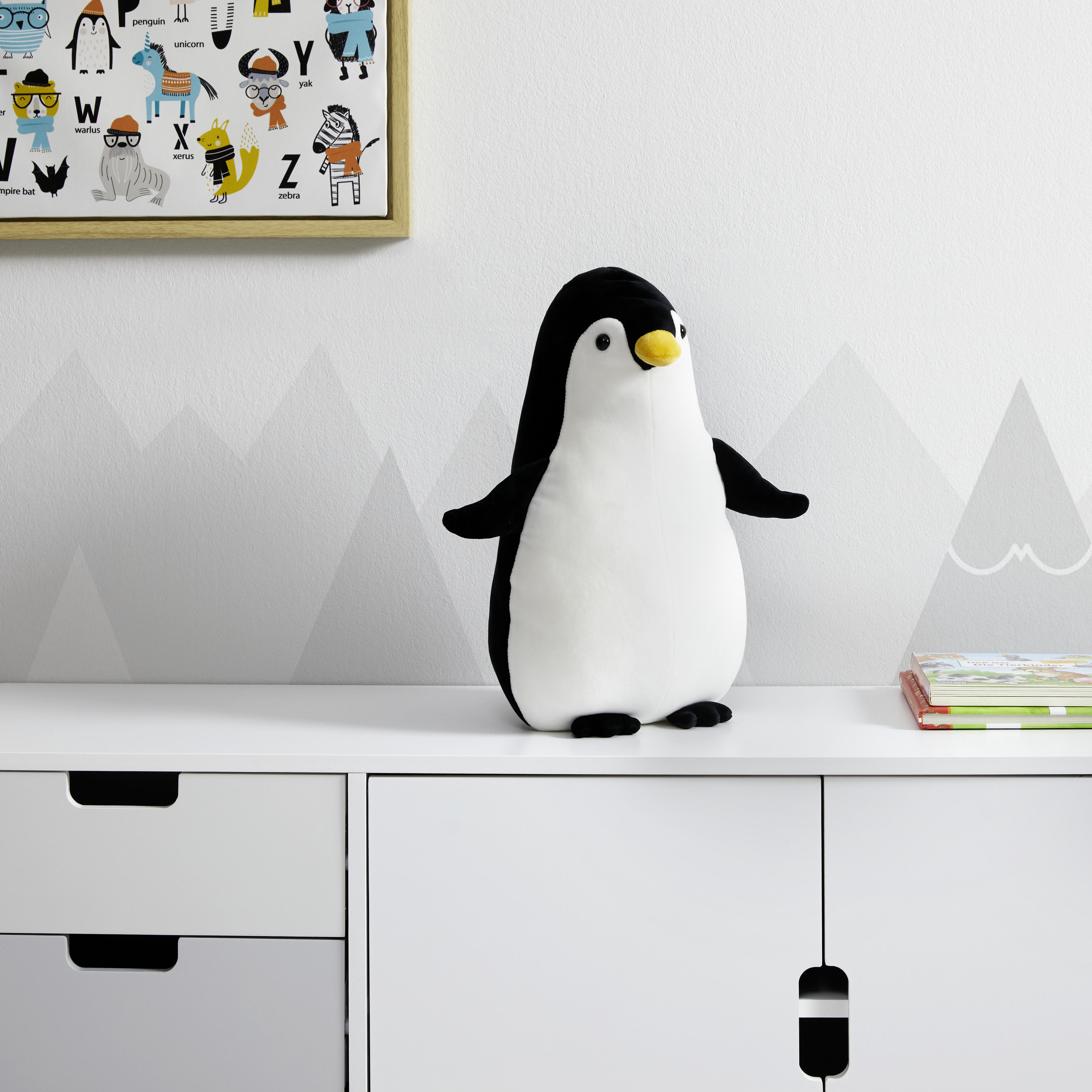 Plüssállat Jessy - fekete/fehér, Modern, textil (18/42cm) - Bessagi Kids