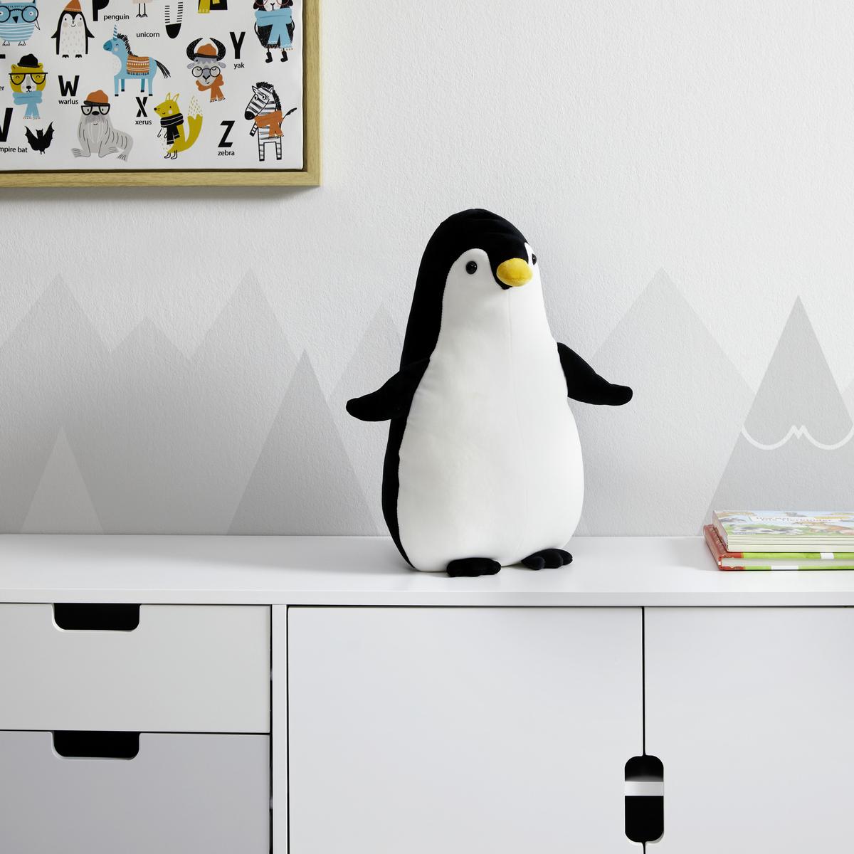 Plüssállat Jessy - fekete/fehér, Modern, textil (18/42cm) - Bessagi Kids