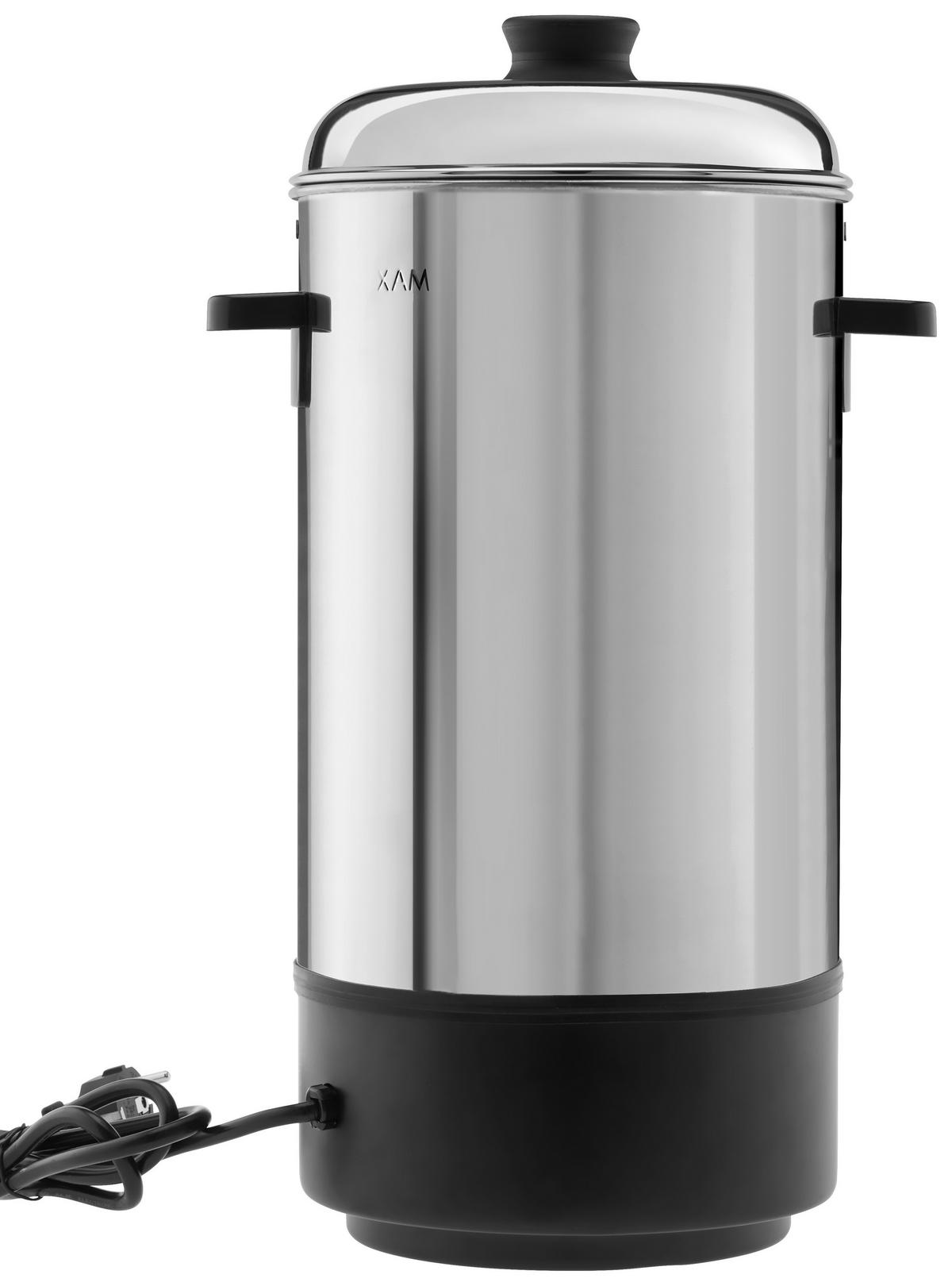 DOZOWNIK DO NAPOJÓW GORĄCYCH MIA - kolor stalowy/czarny, Basics, metal (33,5/58cm) - Novel