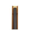 LEDSTAANDE LAMP GUMO - Zwart/Goudkleuren, Modern, Metaal (18/144cm) - Mömax