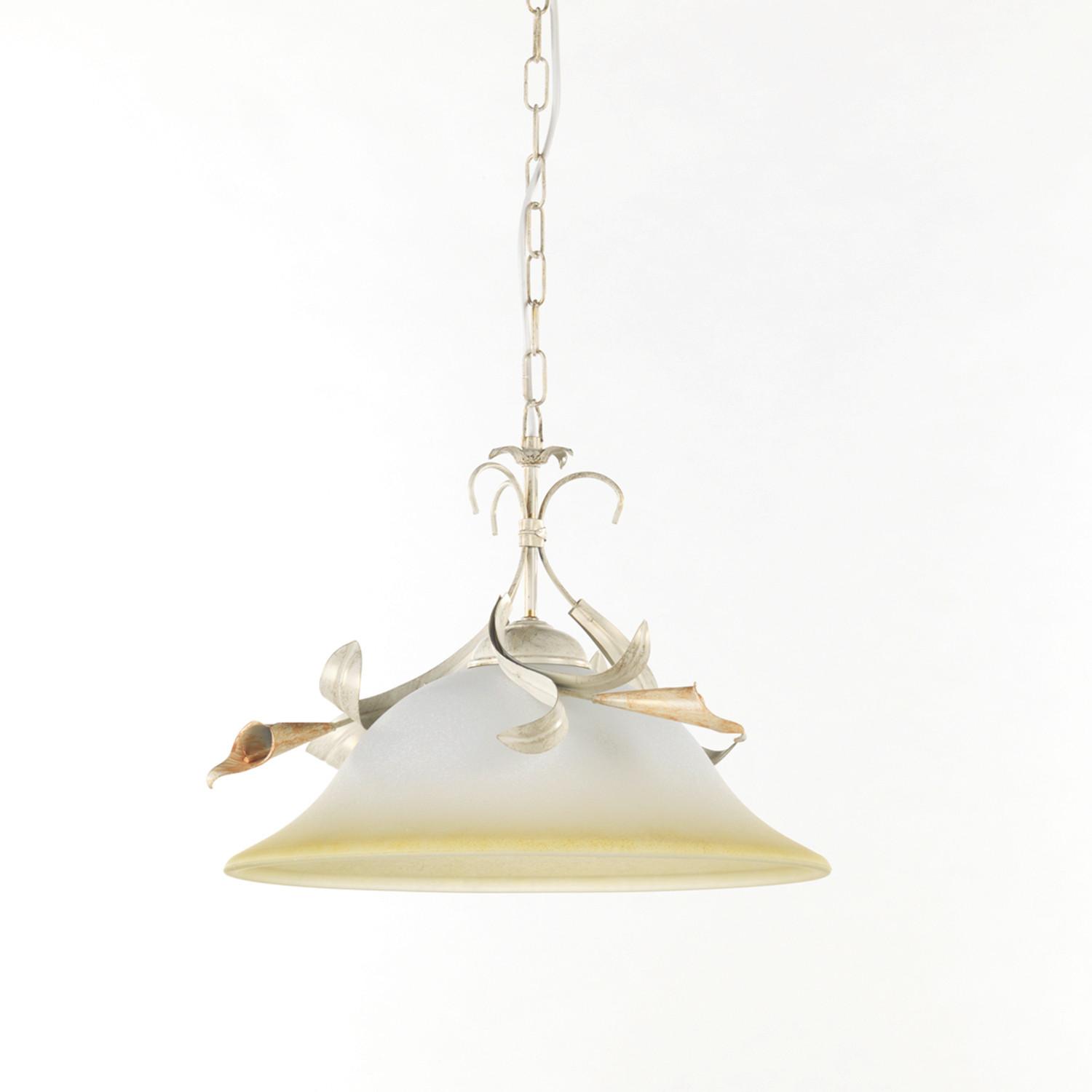 Függőlámpa 4722/sm - gyöngyház, Basics, üveg/fém (40/40/90cm)