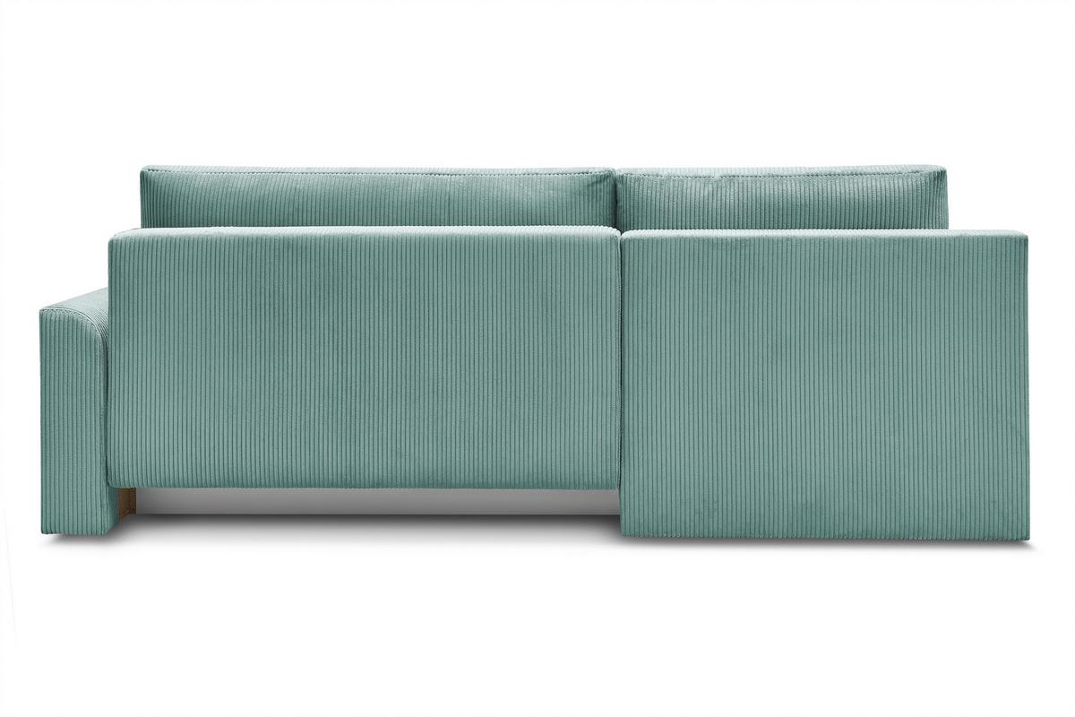 Coltar Kim - verde mentă, Modern, lemn/textil (233/160cm) - Modern Living
