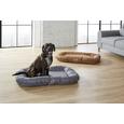 Haustierkissen Rocky - Hellbraun/Hellgrau, Textil (70/100cm) - Mömax modern living