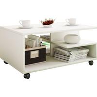 Klubska Miza Stango, Bela - bela, Basics, leseni material (50/80/40cm) - MID.YOU