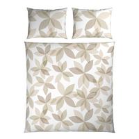 Lenjerie de pat Yuki, cca. 200x220/2x50x70cm - bej, textil (200/220cm) - Mömax