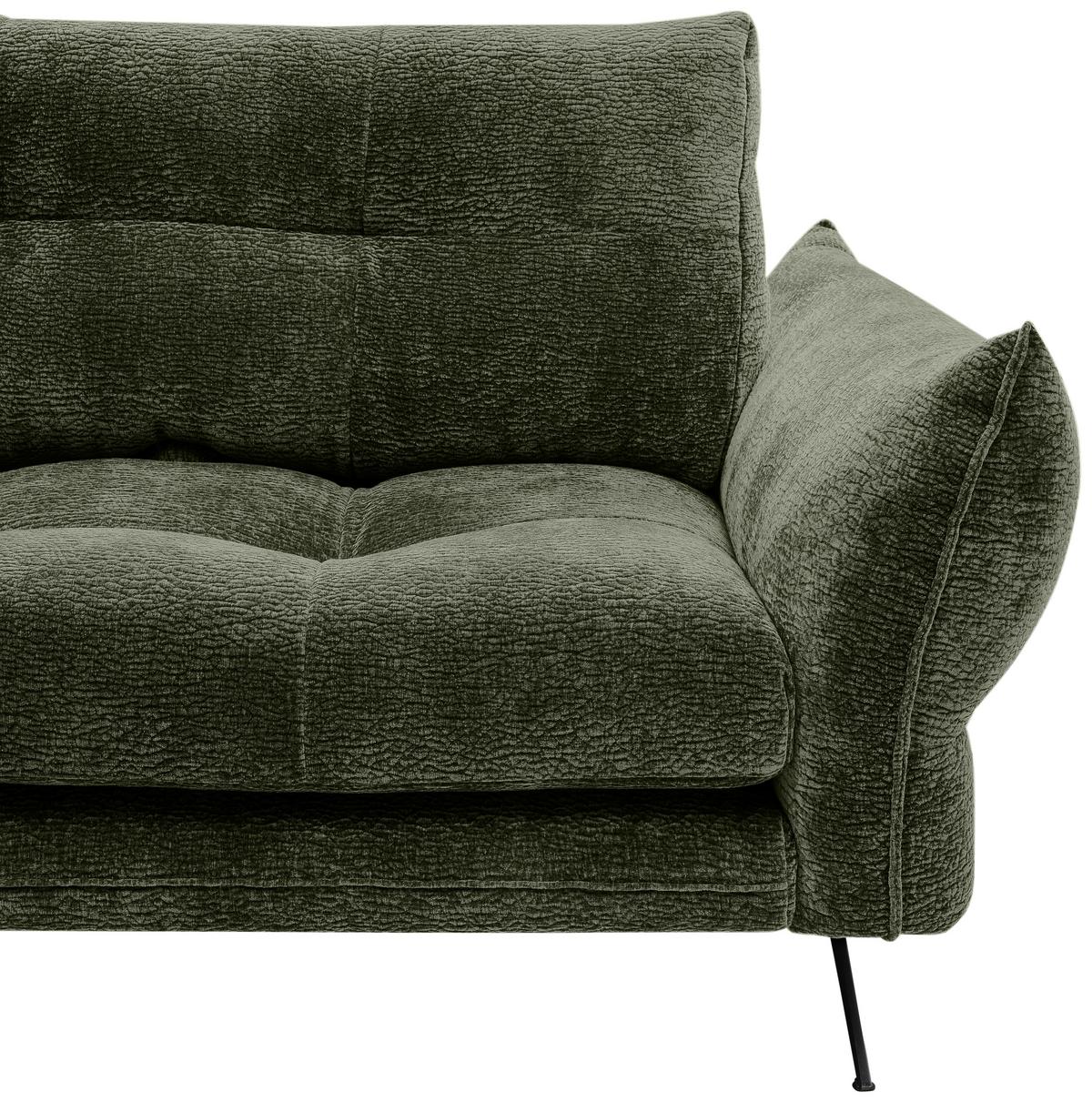 Coltar BAXTER BAXTER - măsliniu, Modern, textil (177/68-87/280cm) - Premium Living