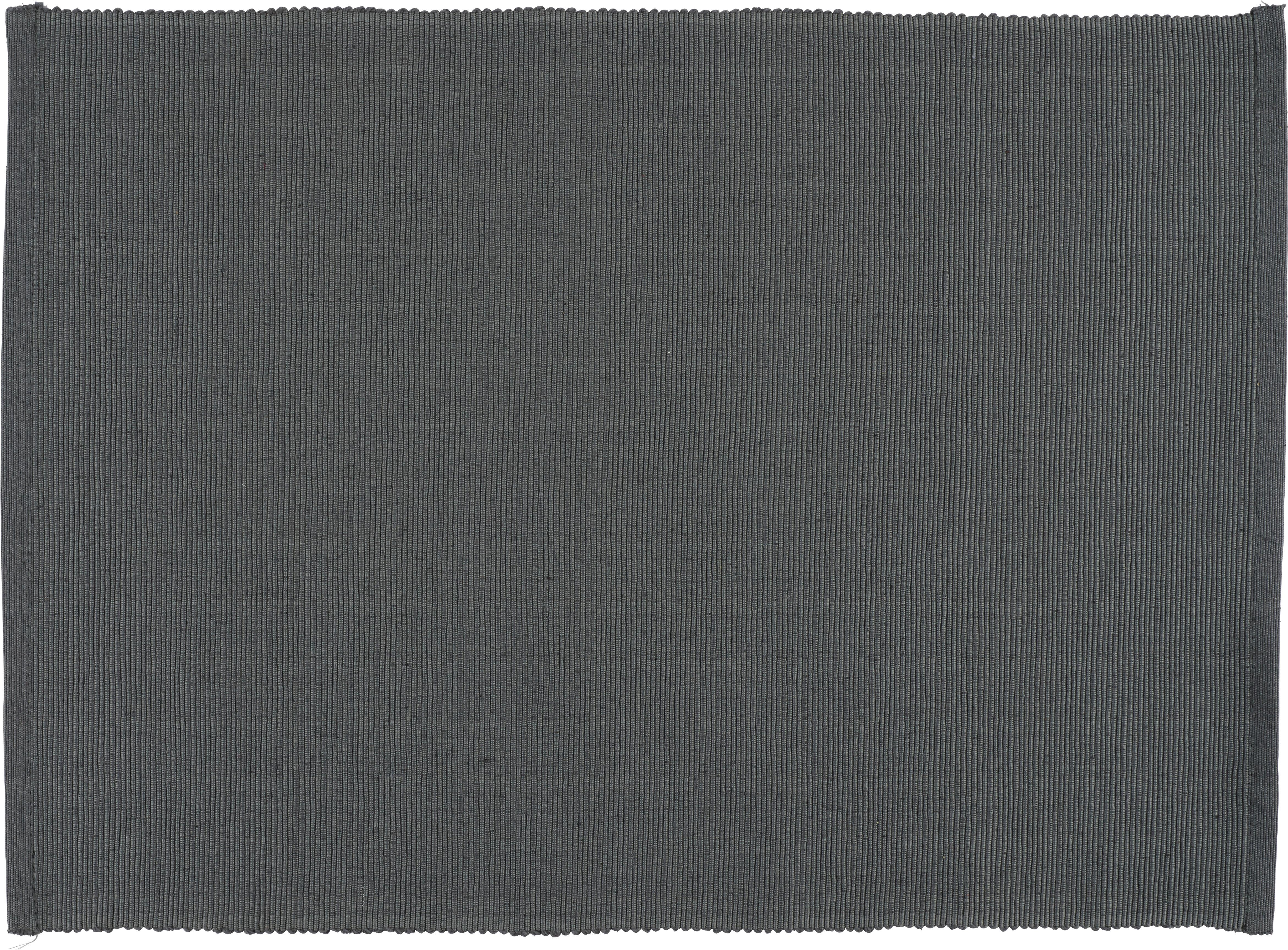 TISCHSET MAREN -BASED- - Anthrazit, Textil (33/45cm) - Based