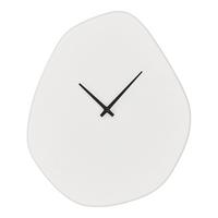 Wanduhr Vienna Weiß - Weiß, Basics, Stein (28/33/6cm)