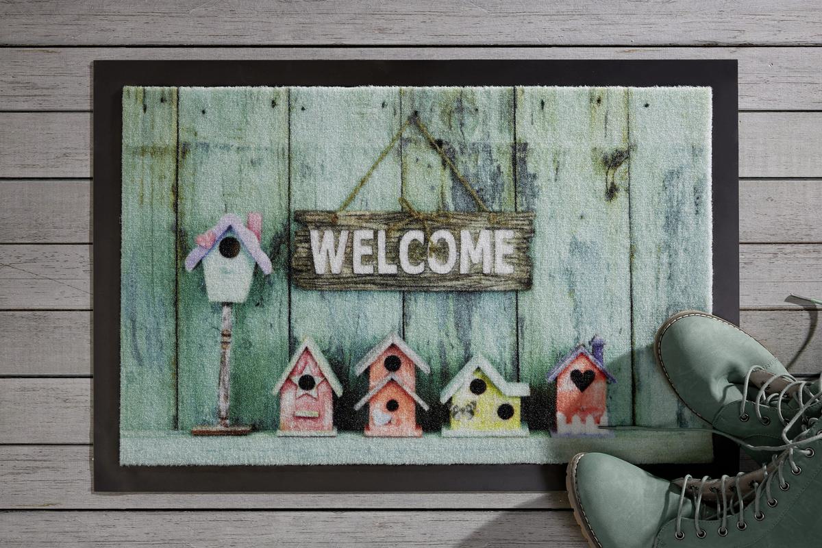 Covoraș Welcome House - multicolor, Modern, textil (40/60cm) - Modern Living