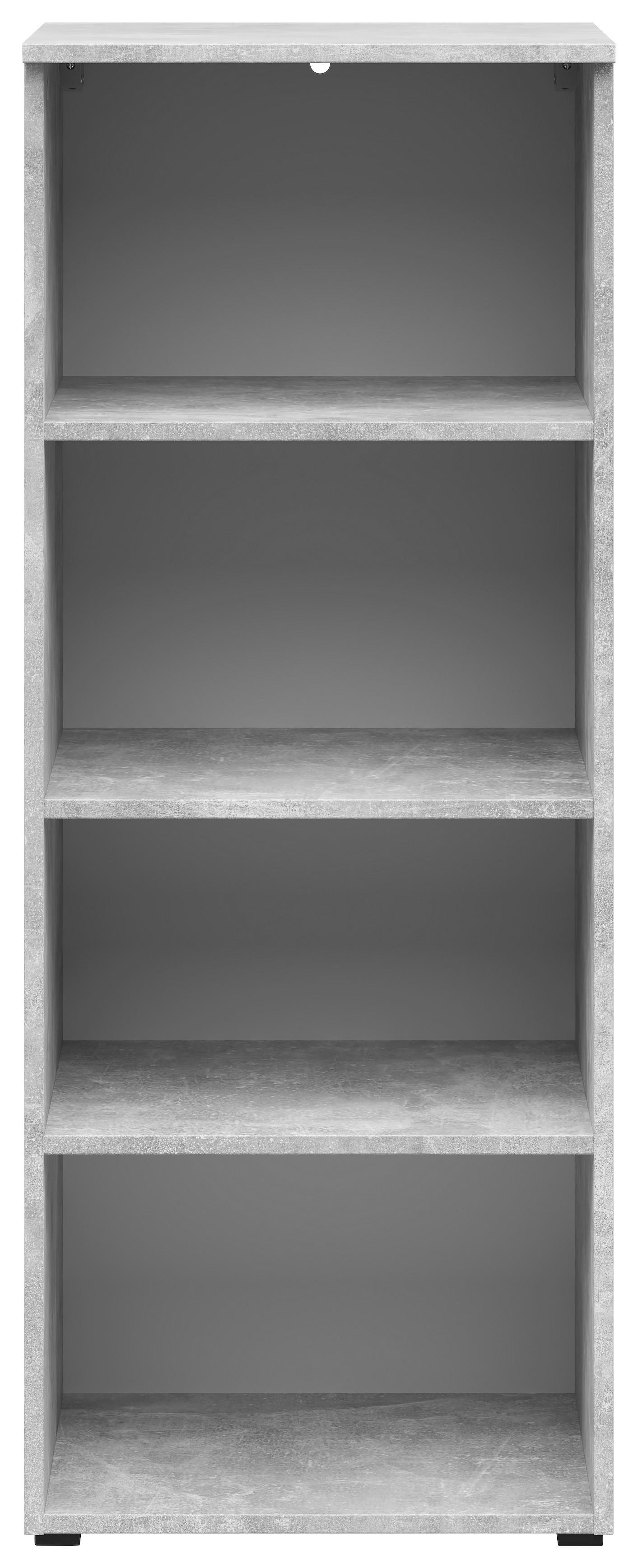 Regal Multistauraum Grau - Anthrazit/Grau, Modern, Holzwerkstoff/Kunststoff (45/114,7/40cm) - Premium Living