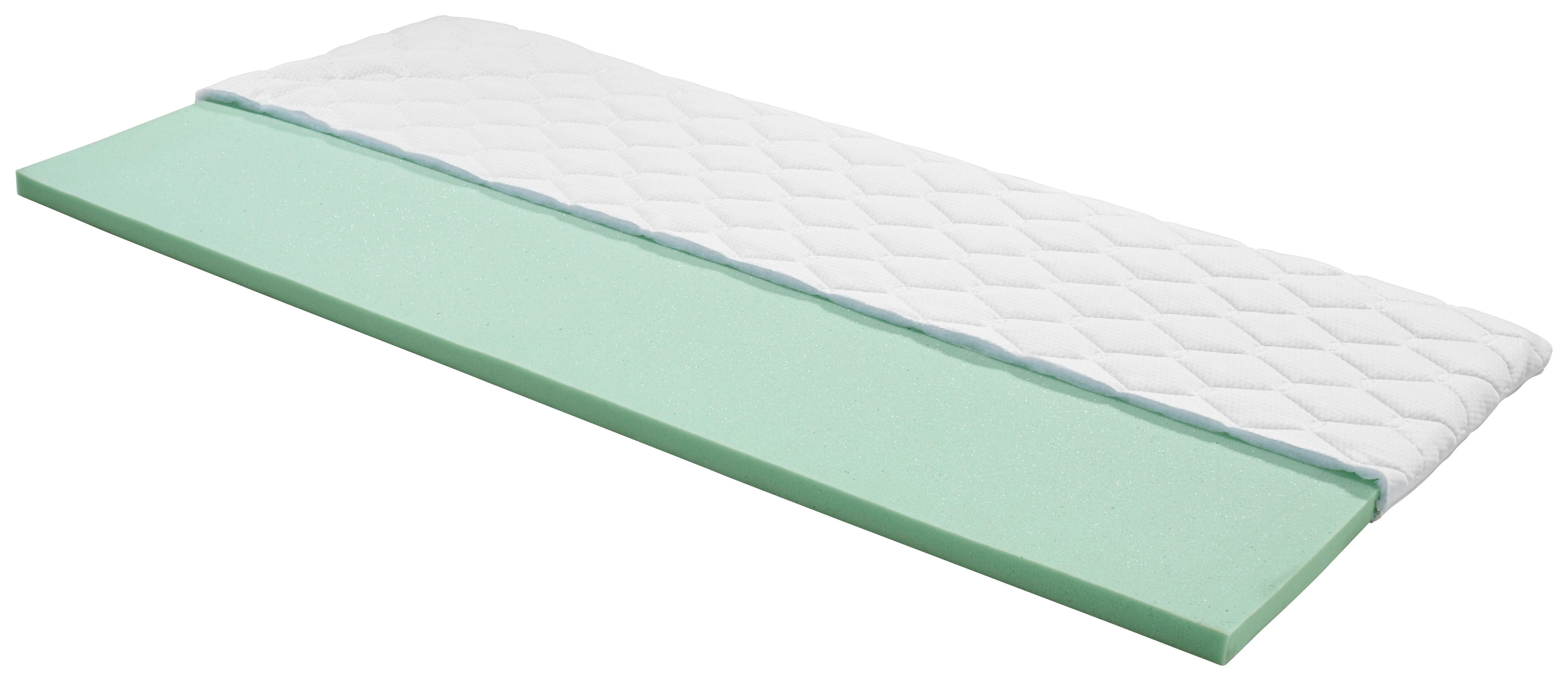 Nadmadrac Beta - bijela, tekstil (90/200cm) - Nadana