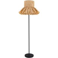 LAMPA STOJĄCA DANAI - kolor naturalny/czarny, Design, metal/papier (50/150cm) - Collet's Monde