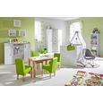 Kindersitzgruppe in Grün und Buche - Buchefarben/Grün, KONVENTIONELL, Holz/Textil (780/580/770cm) - MODERN LIVING