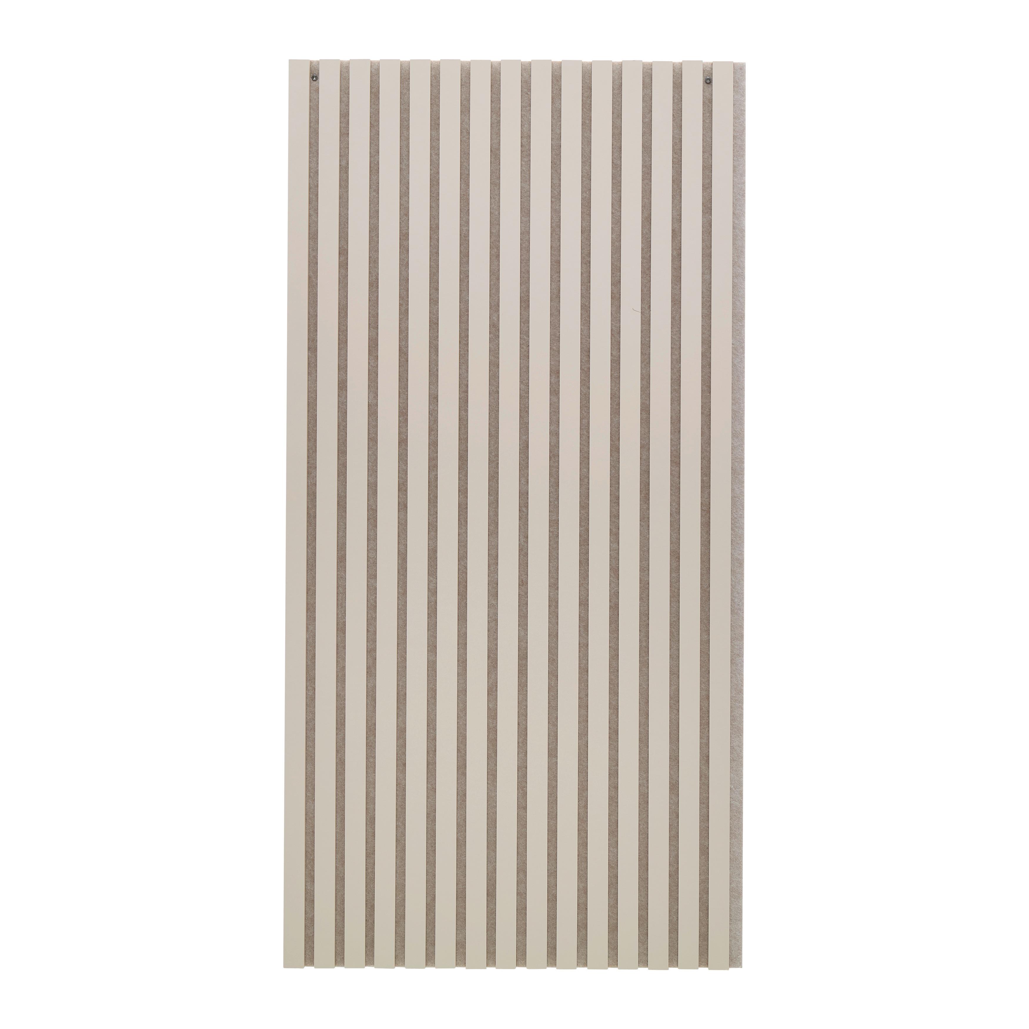 AKUSTIKPANEL GRACE 2ER-SET -SB- - sandfärgad, Modern, trämaterial/textil (60,5/120/2,2cm) - Mömax