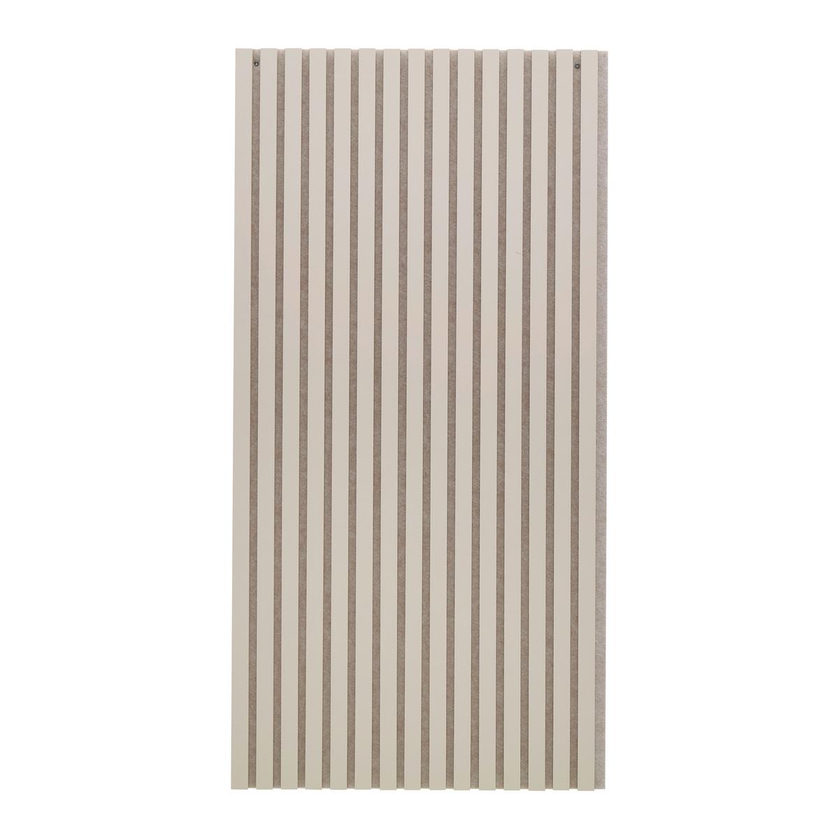 Akusztikus Fali Panel 2db-Os Szett Grace - homokszínű, Modern, faalapú anyag/textil (60,5/120/2,2cm) - Best Price