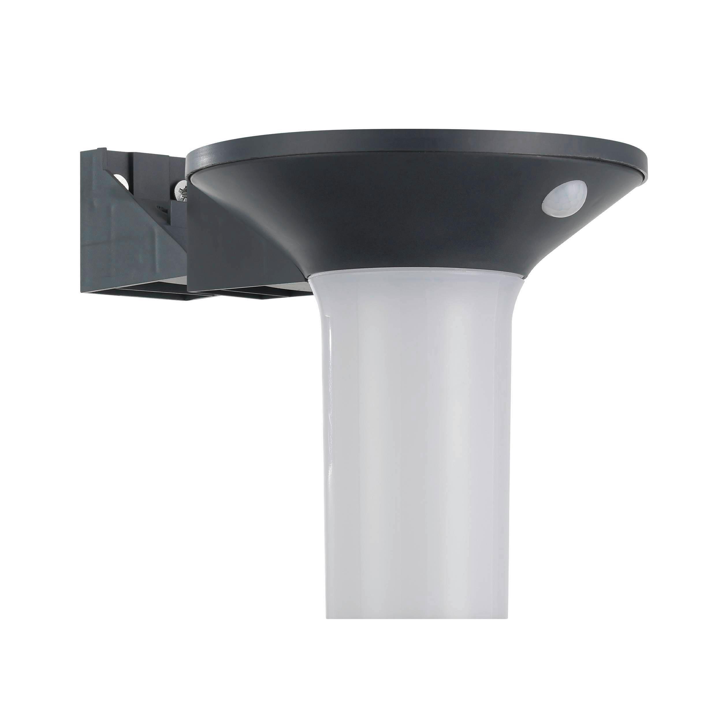 Aussenwandleuchte 900243_corbezzola - Weiss/Graphitfarben, Basics, Kunststoff (16/16cm) - Eglo