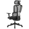 SNURRSTOL NOEMI - svart, Design, metall/trä (65/122-130/62cm) - Mömax