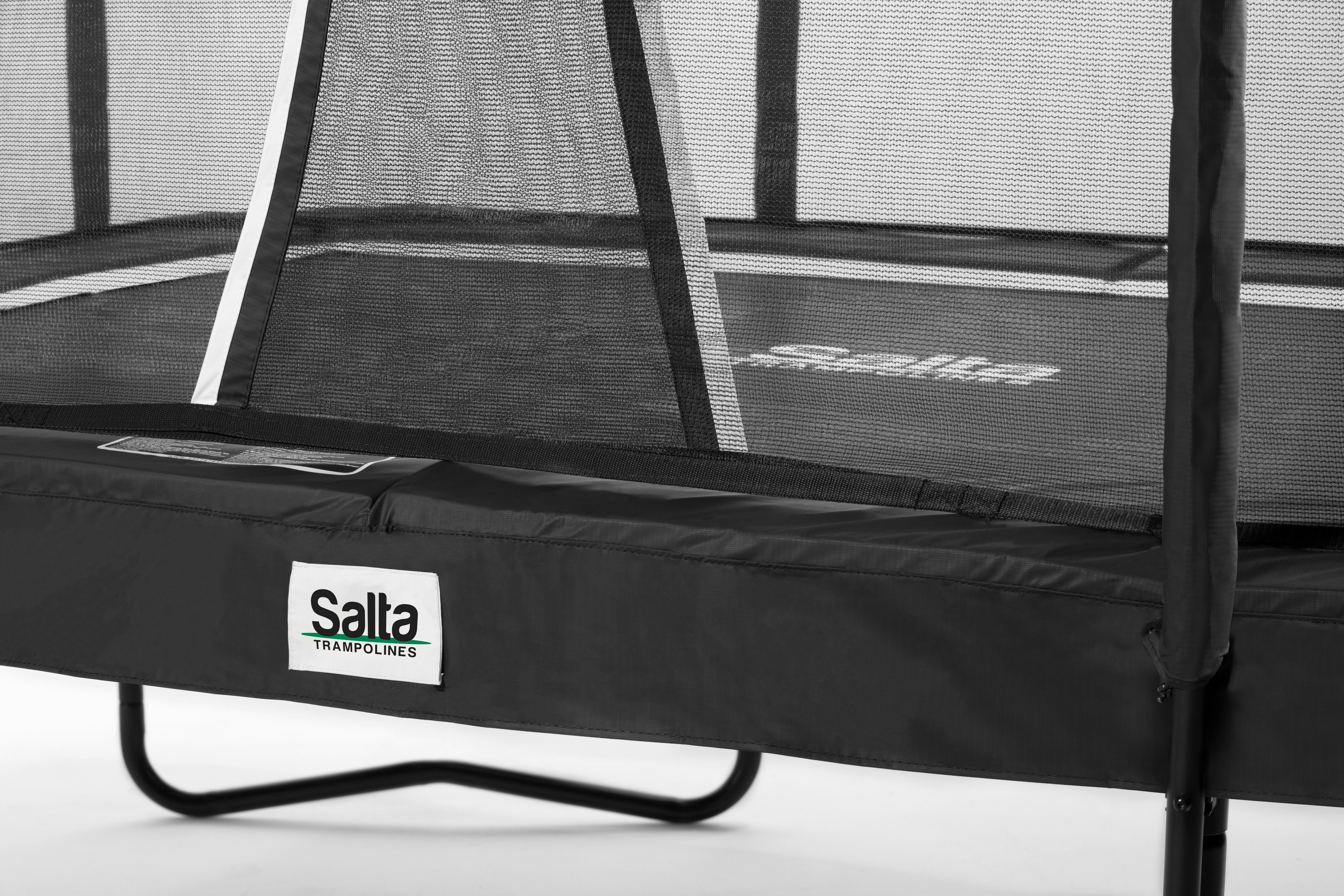 Trampolin Salta Premium ca. 214x305cm - Schwarz, KONVENTIONELL, Metall (214/305cm) - Salta
