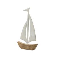 Brod Dekorativni Teo - bijela, Basics, metal (2,5/25/46cm)