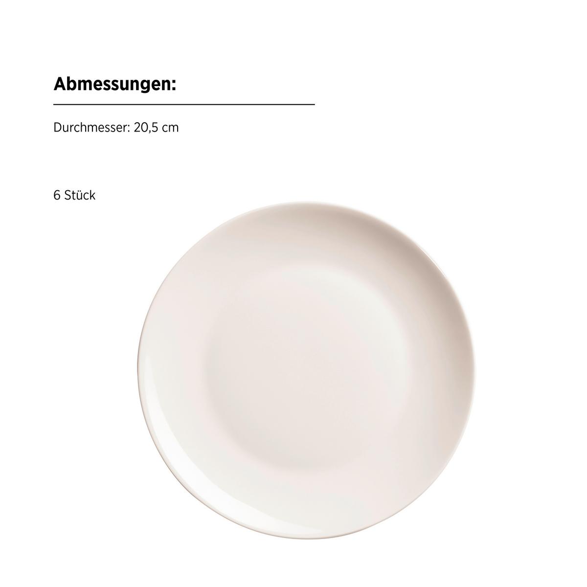 KAFFEESERVICE BELMIRA - Weiss, Basics, Keramik - Mäser