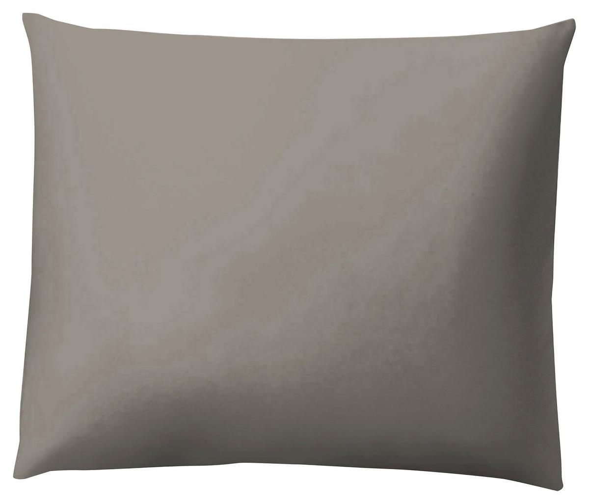 KOPFKISSENBEZUG MARYS - Taupe, Modern, Textil (50/70cm) - Mary's