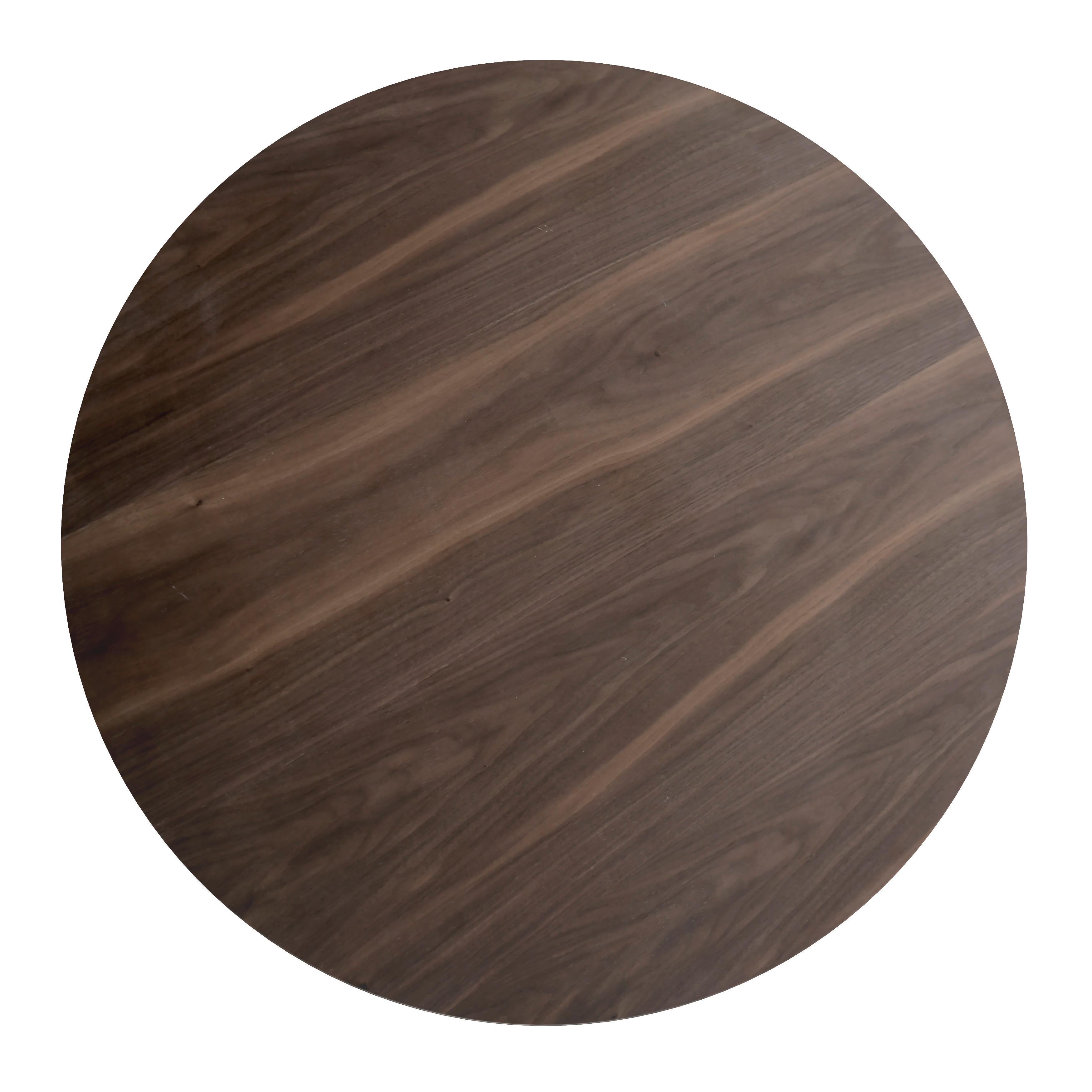 SOFFBORD CELINA - valnötsfärgad, Modern, trämaterial/trä (80/39cm) - Bessagi Home