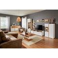 Komoda Alamo - bela/hrast, Moderno, kovina/leseni material (170/88/44cm) - Modern Living Komoda Alamo - bela/hrast, Moderno, kovina/leseni material (170/88/44cm) - Modern Living