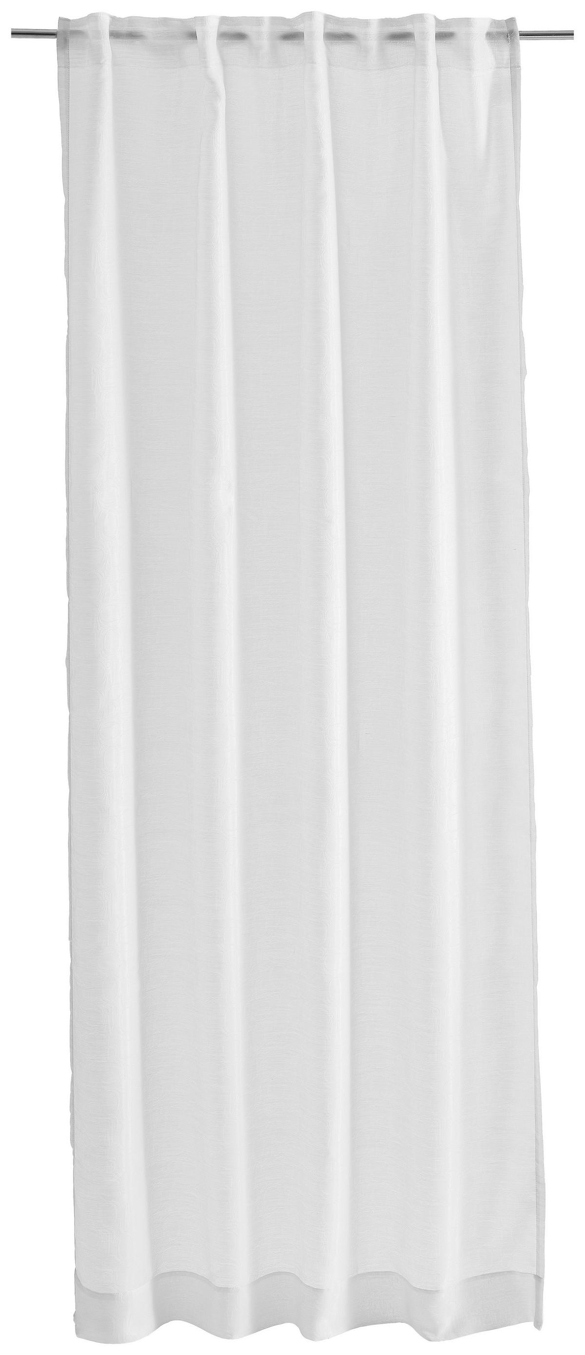 ZASŁONA GOTOWA JOOP! J-ORNAMENT ALLOVER - biały, Basics, tkanina (130/250cm) - Joop!