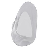 LED-WANDLEUCHTE 78411W DORSEY - Klar/Weiss, Design, Glas/Metall (20,3/31,5cm) - Globo
