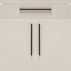 FRONTSET MASSICCIO - champagne, Modern, trämaterial (74/101cm) - Mömax