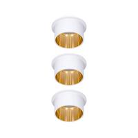 Deckenleuchte Coin Gil in Weiß/Goldfarben max. 6 W - Goldfarben/Weiß, Basics, Metall (6,8/3,3cm) - Paulmann