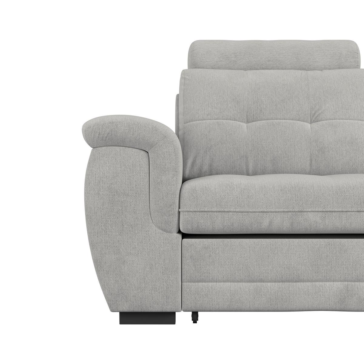 Coltar FALCO NEW - argintiu, Konventionell, textil (251/183cm) - Mömax