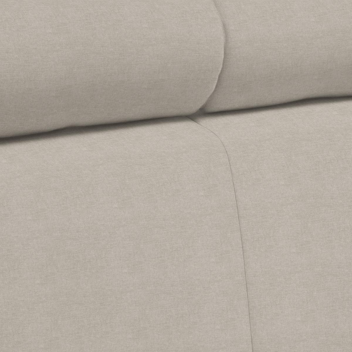 Ecksofa Lugo Greige - Greige, MODERN, Holz/Kunststoff (266/98/205cm) - Mömax