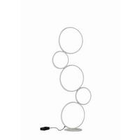 LED-Stehleuchte Rondo in Weiß max. 36 Watt - Weiß, Design, Metall (47/20/115cm) - Trio Leuchten