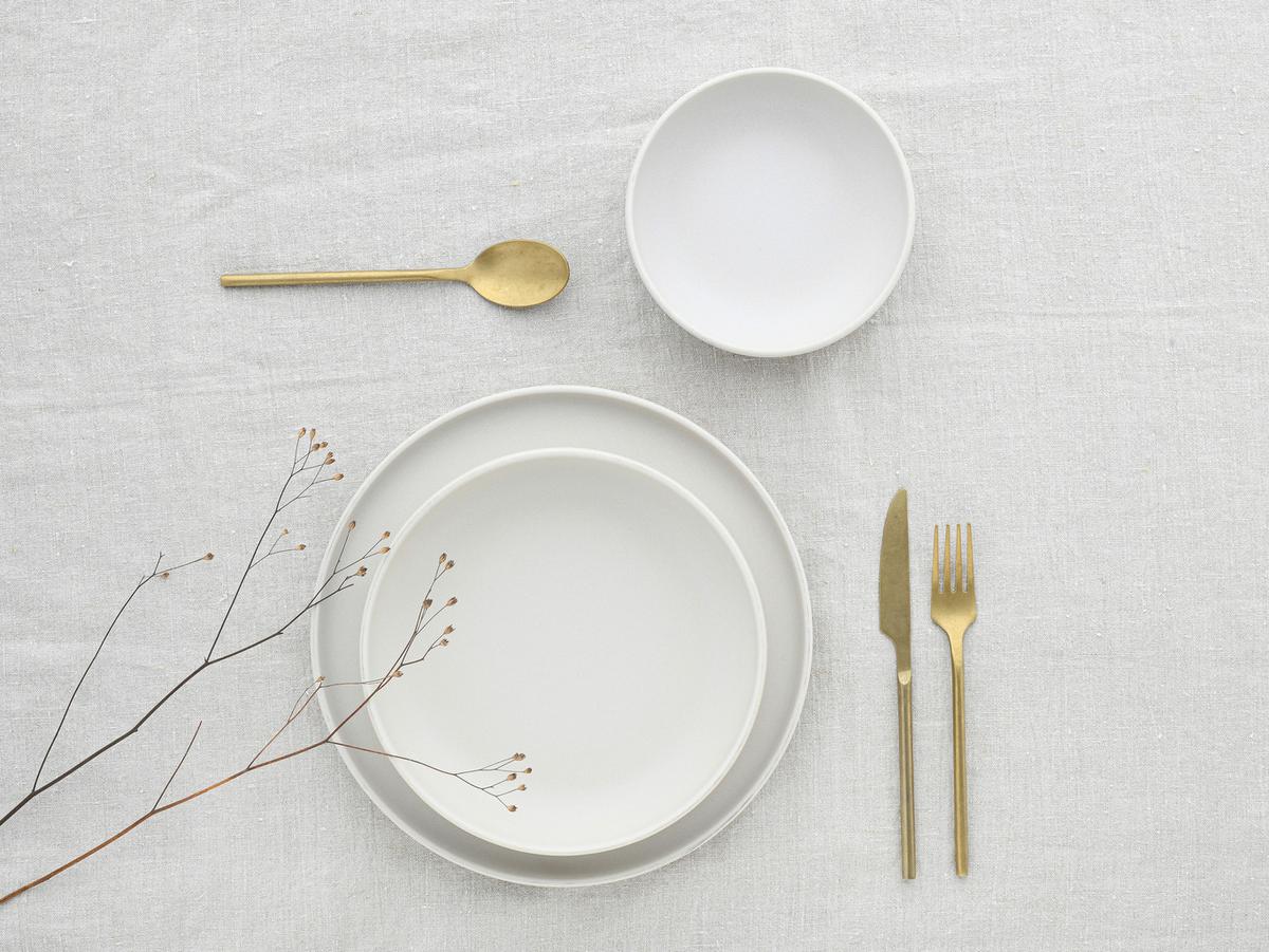 Jedilni Servis Uno Offwhite, 8-Delni - krem barve, Basics, keramika - Creatable