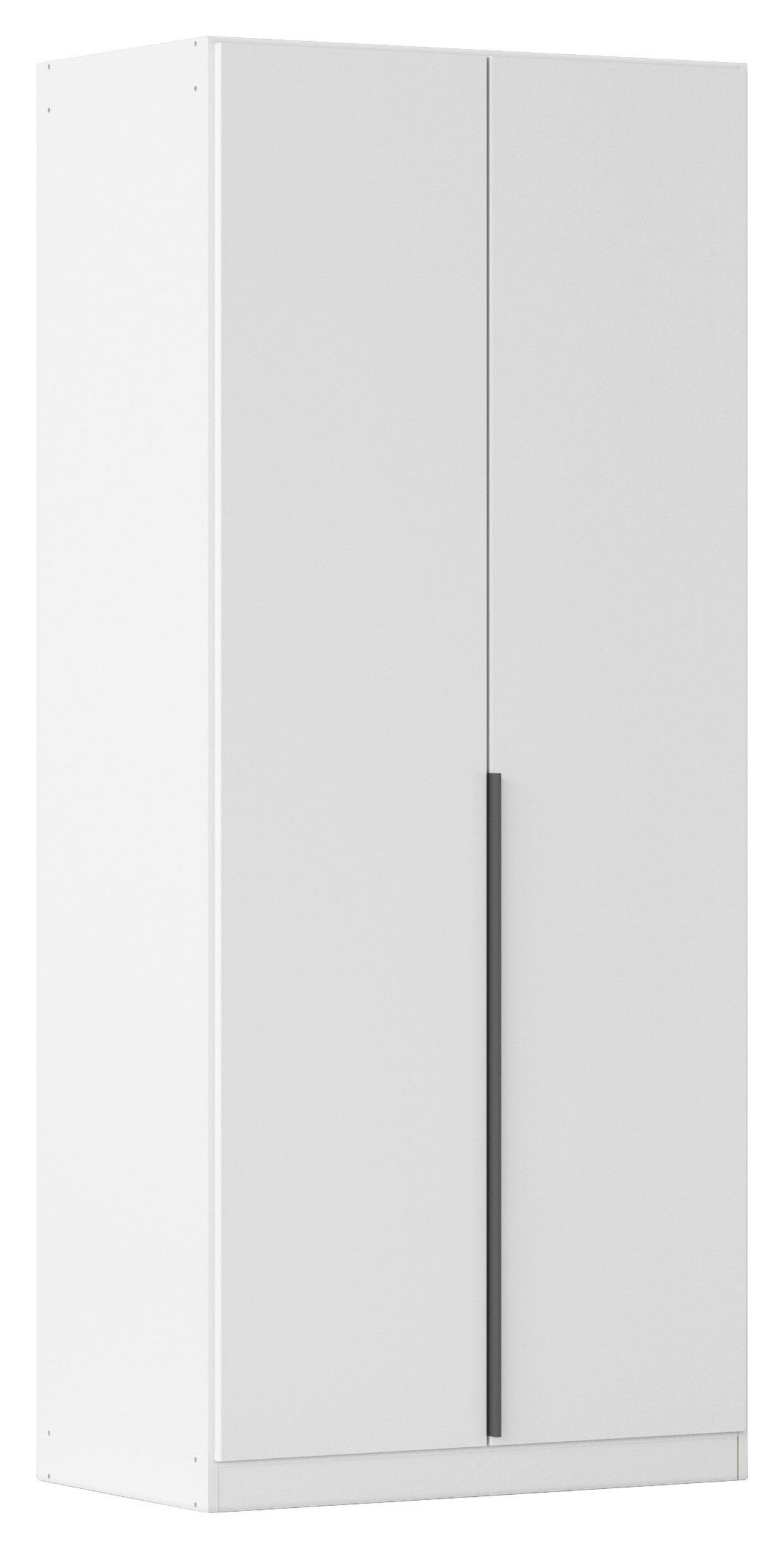 Ormar S Klasičnim Vratima Alabama - bijela/siva, Moderno, drvni materijal/metal (91/229/54cm) - Modern Living