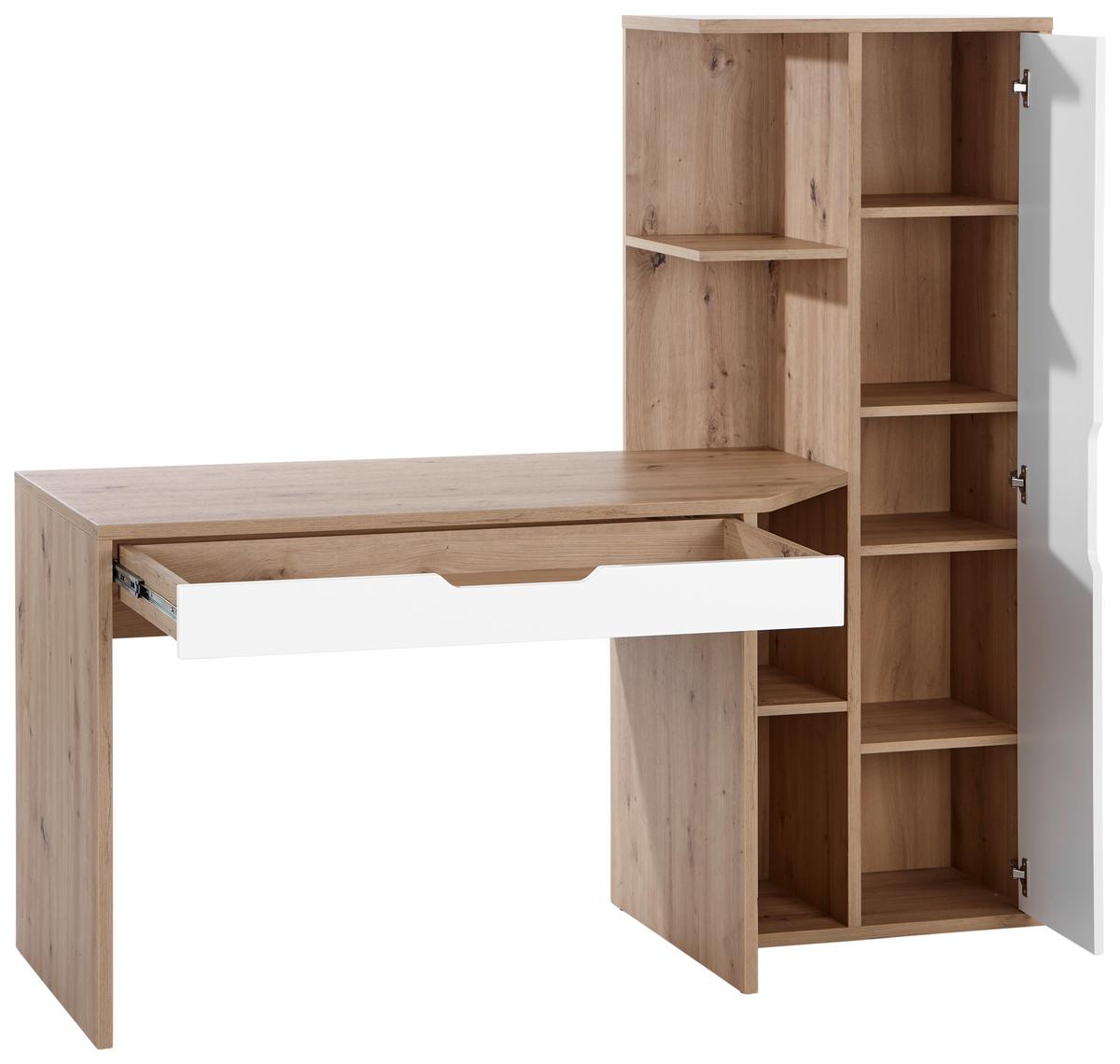 Radni Stol Laurent - Moderno, drvni materijal (160/148,3/60cm) - Modern Living