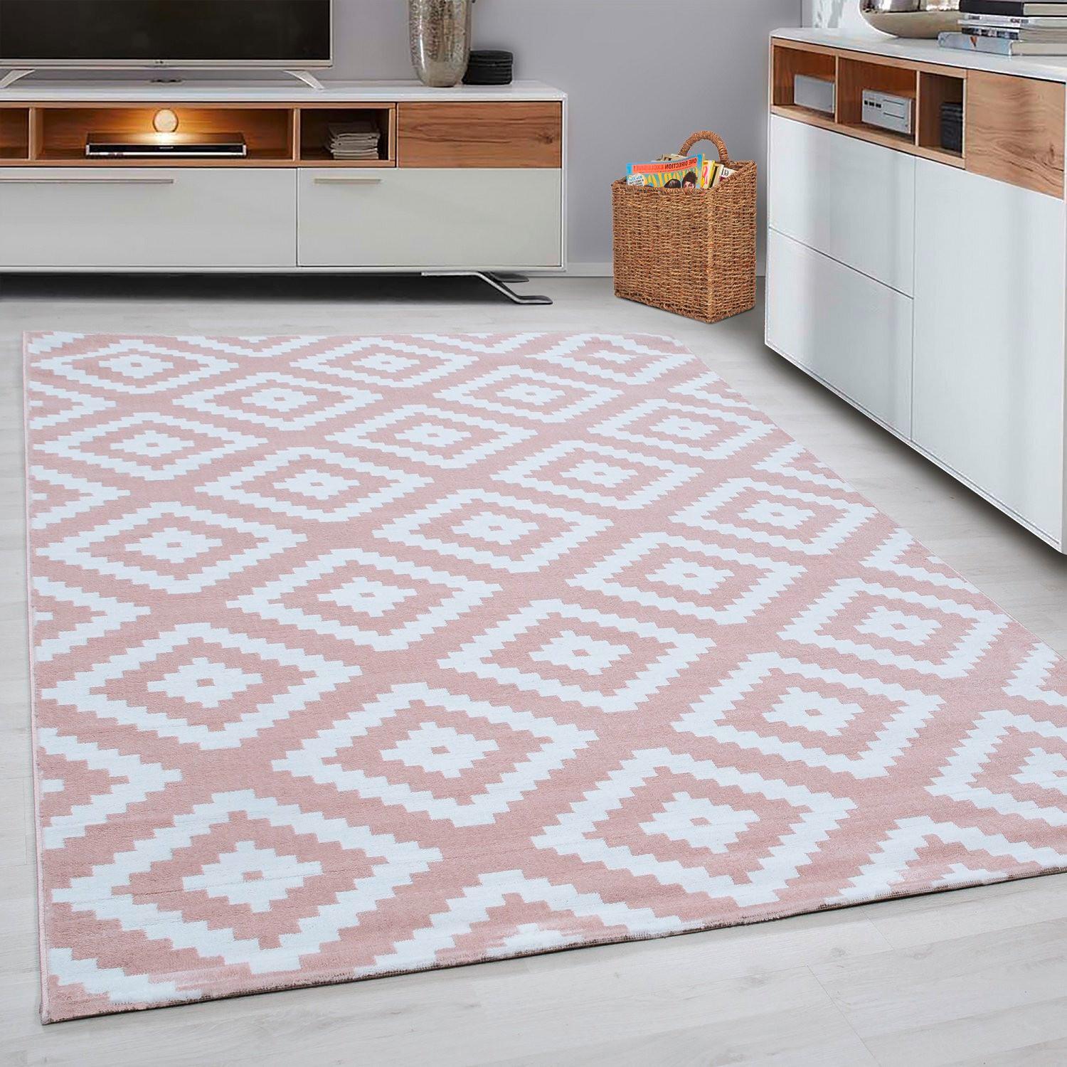 Läufer Plus Pink ca. 80x300cm - Pink, KONVENTIONELL, Textil (80/300cm) - Novel
