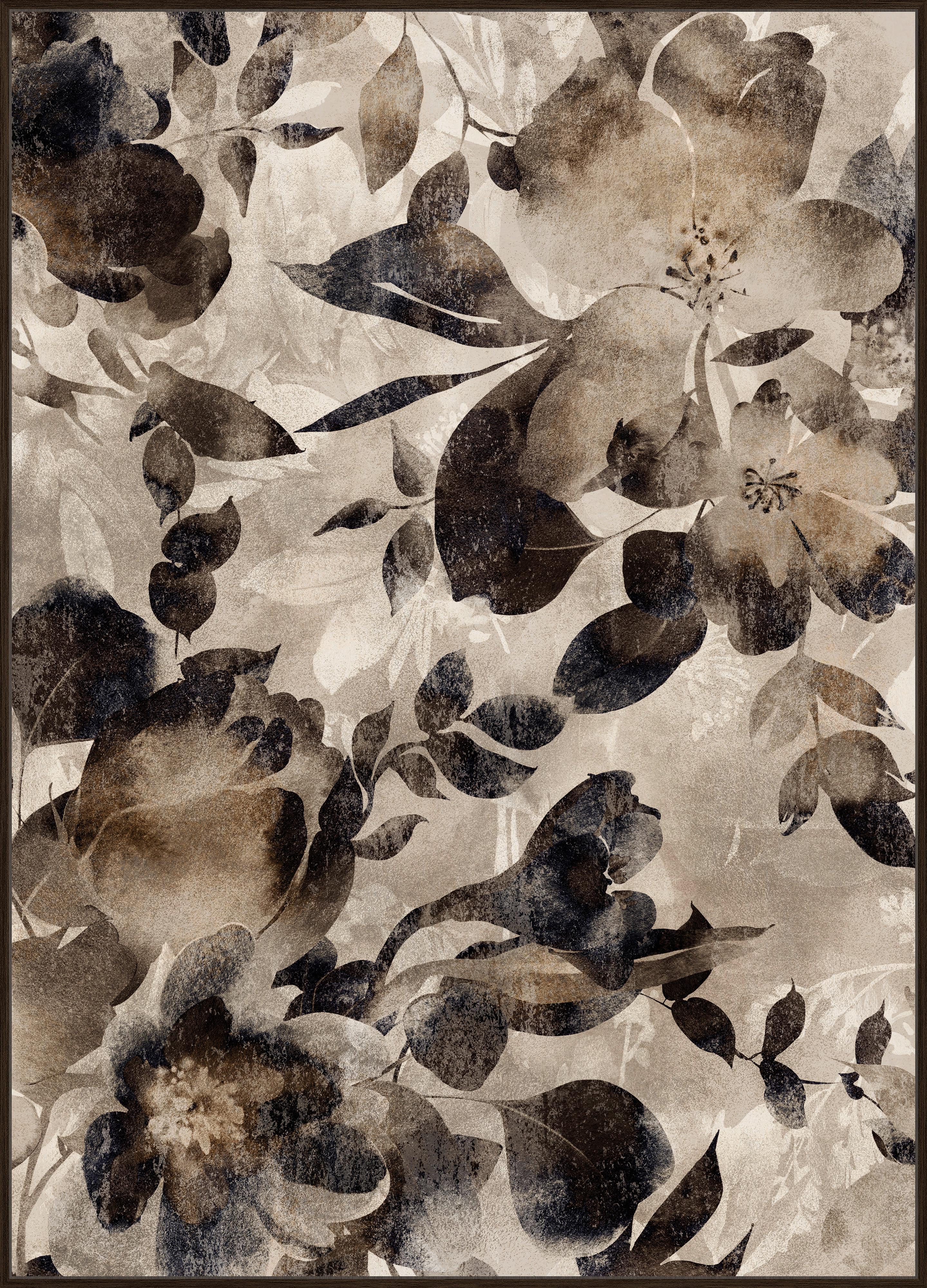 Slika U Blind Ramu 100x140cm Denise Big - vendž/braon, Moderno, drvo/tekstil (100/140cm) - Premium Living