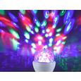 Deko-Leuchtmittel Disco mit 3 Watt - Klar/Weiß, Kunststoff (8/8/13cm)