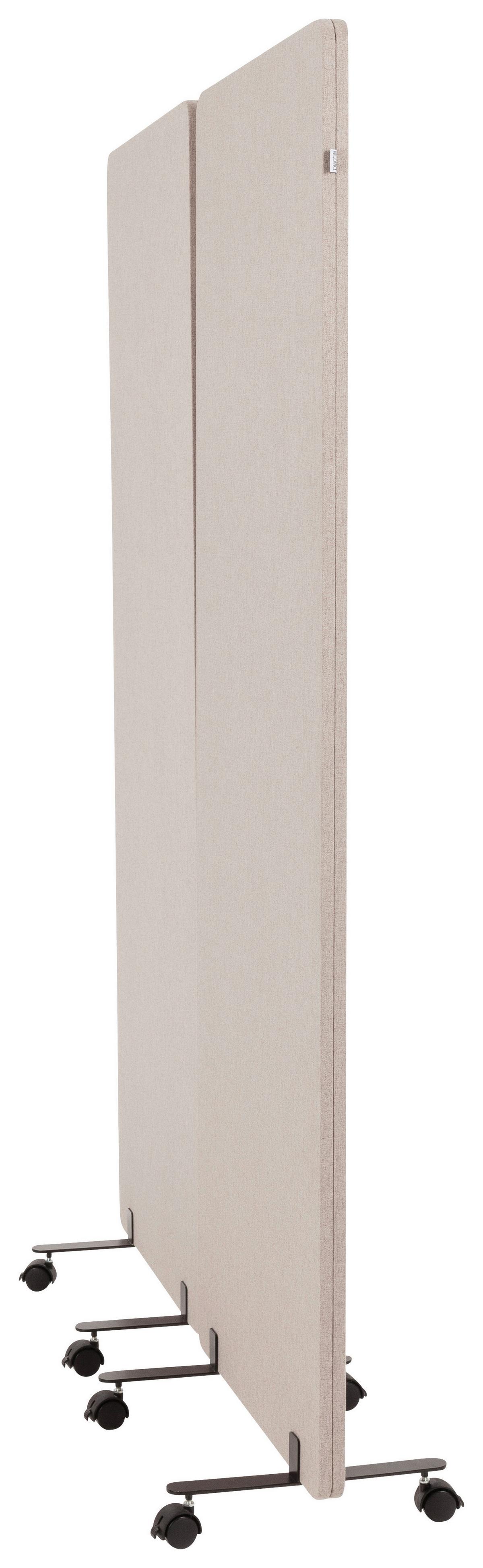 Pregradna Stena Flexmiut, Taupe - rjavosiva, Basics, kovina/umetna masa (60/177/35cm) - MID.YOU
